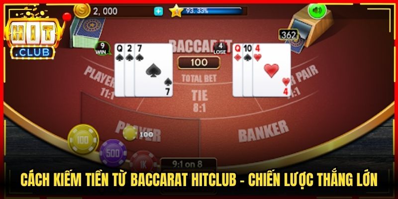 Cách Kiếm Tiền Từ Baccarat Hitclub - Chiến Lược Thắng Lớn 5 Cách Kiếm Tiền Từ Baccarat Hitclub - Chiến Lược Thắng Lớn