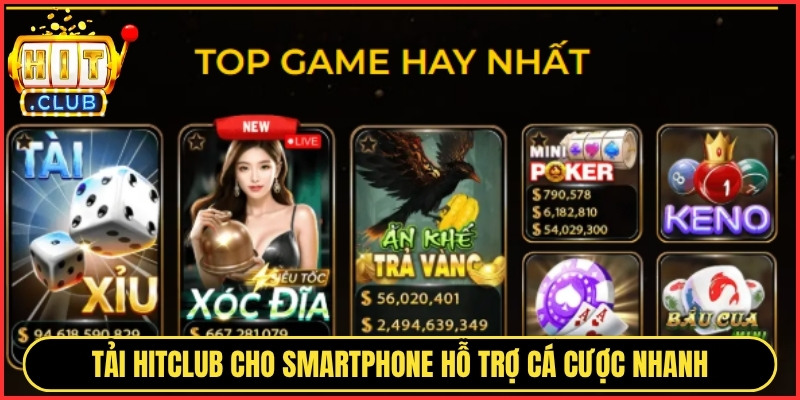 HITCLUB | TAI HITCLUB | Cổng Game Bài HIT.CLUB Không Bị Chặn 06/2026 12 Tải Hitclub hiện đại, mượt mà cho smartphone hỗ trợ cá cược nhanh